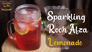 Sparkling Rooh Afza Lemonade | How To make Rooh Afza Lemonade |  fizz | Roohafza Recipe | Mocktail