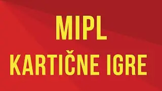 MIPL dru&scaron;tvene igre kao poklon: Kartične igre