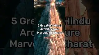 5 of the Greatest Hindu Architecture Marvels of India #hindu #marvel #architecture #facts