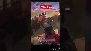 T24 1v4 gameplay😍🇵🇰😎#falak #pmwc #pubgmobile #pubg #bgmi #gaming #t24 #nocki #esporte #4t