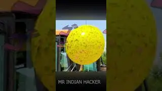 Big Balloon VS Powerful JCB | #shorts #balloon