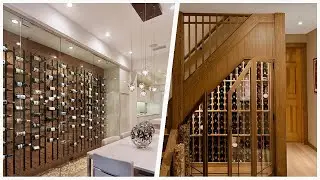 75 Brown Floor And Yellow Floor Wine Cellar Design Ideas You'll Love ☆