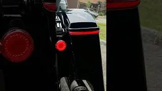BEFORE & AFTER: Saddlebag LED Lights for Harley Touring Bikes! 🐗💡  #streetglide #roadglide #harley
