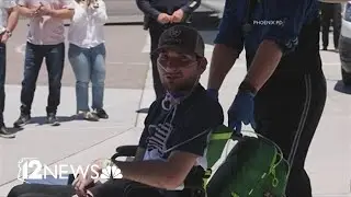 Officer Tyler Moldovan to throw out pitch at Dbacks game