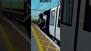 SPECIAL LIVERY Class 360 504 Arriving at Water Newton | SCR Shorts | ThomasRBX | #shorts
