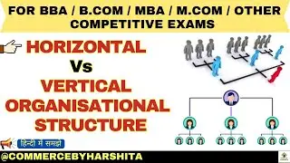 Horizontal Vs Vertical Organizational Structure I Organisational Structure