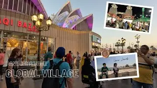 Global Village Dubai UAE Tour Inside Pavilions and Street Walk