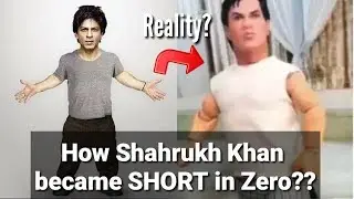 How Shahrukh Khan became DWARF (SHORTER) in ZERO movie ?? [ Technology Explained ]