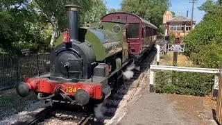 0-4-0 ST | GWR No. 1340 Trojan | Whistle | Didcot Railway Centre | 06/08/22