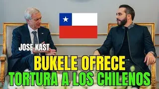 PERIODISTA CHILENA CUESTIONA A BUKELE Y ESTE SE ENFADA