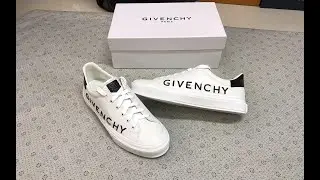 Givenchy City Embossed Low Top Sneaker In White Review