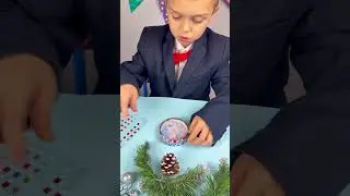 Cutest Snowman Ornament Ever ☃️🎄 Christmas DIY Fun ✨❄️