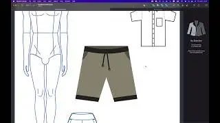 Fashion Design Tutorial - Create Male Short