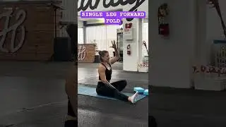 Set the legs, sit up tall, reach then fold!