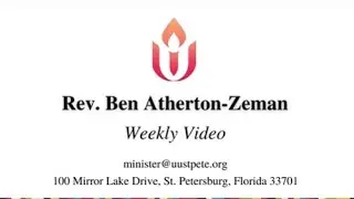 Rev Ben's Weekly Video 1-7-26