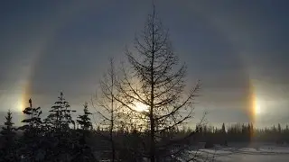 Awesome Alaskan Sun Dog!