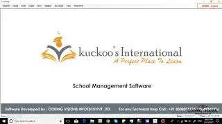 School Management System by Coding Visions Infotech Pvt.Ltd. | Complete Software Walk through