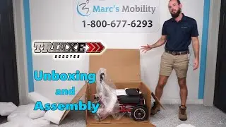 Портативный самокат Triaxe Sport Fast — распаковка и сборка