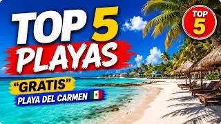 Top 5 mejores playas en Playa Del Carmen, &iquest;Cual es tu favorita? Com&eacute;ntame 🌊🏖️