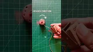 Make two direction switch from cardboard. #diy #shorts #switch