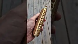 Suzuki Sirius straight tuned chromatic with gold mouthpiece 🎵😍🎵 #harmonica