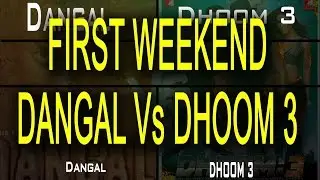 Dangal Vs Dhoom3 First Weekend Box Office Collection | Dhoom 3 Unbeaten by Dangal