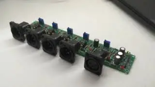 BALANCED 4 CHANNEL AUDIO DISTRIBUTION AMPLIFIER Using BA4560 OP-AMP