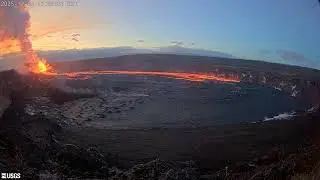 B1cam 2025 12 06 Timelapse Kīlauea volcano, Hawaii 4K