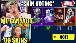 Streamers USING *NEW* Fortnite ITEM SHOP 