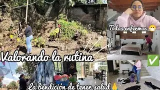 Siendo ama de casa 🏡💁🏻‍♀️ / nos enfermamos 🤒/ Mi vida rutinaria ✅