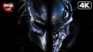 ALIENS VS PREDATOR - Full EPIC Movie in 4K (All Cutscenes)