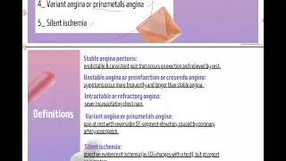 angina pectoris الجزء الاول 