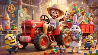 Monkey Cartoon Funny: WOW! Magical Toy Factory Surprises & Crazy Monkey Adventures! 🐒🎁✨