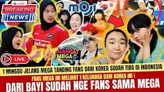 🔥MERINDING‼️Fans Korea Rela Jauh-Jauh Datang ke Indonesia Demi NONTON MEGAWATI DI PRO LIGA⁉️