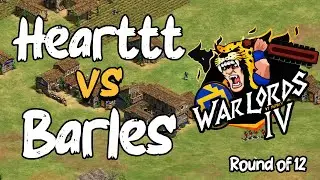 Hearttt vs Barles | Warlords IV | Best of 7 (T90Official Co-cast)