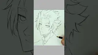 Draw Sae Itoshi from Blue Lock #drawing #animedrawingtutorial #shorts