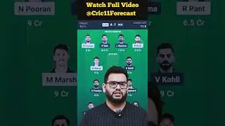 LSG vs RCB Dream Team Prediction #dream11prediction #dream11team #dream11&nbsp;#cric11forecast