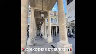 Visiting Colonnes de Buren in Paris, France 🇫🇷