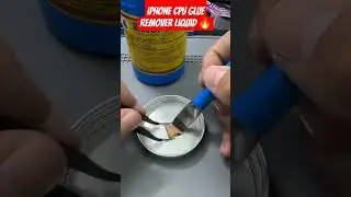 Cairan Penghapus Lem CPU iPhone Baru di Pasaran 2025 #perbaikanponsel #youtubeshorts #ytshorts #shorts