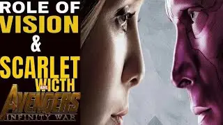 Vision & Scarlet Witch's Role In Avengers Infinity War (Mind Stone)