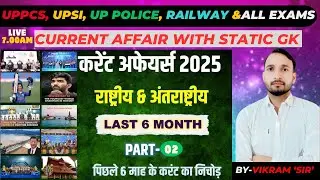 UPPCS/ upsi /UP police/LT grade /railway&all exams  current affairs PracticeSet-2 BY. Vikram Sir