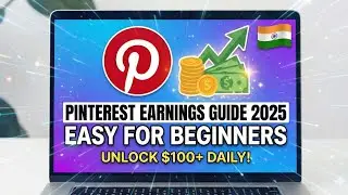 Pinterest Affiliate Marketing 2025 | Complete Step-by-Step Tutorial for Beginners |$100/Day Strategy