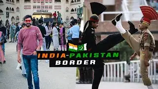Wagah Border 🇮🇳| India Pakistan border zero line | ❤️Border Parade 2022 | vloog #4