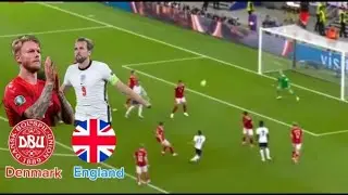 Denmark Vs England 1/1 Goal Highlights