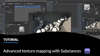 VUE: Advanced texture mapping with Substances