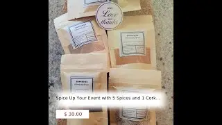 Spice Up Your Event with 5 Spices and 1 Cork Trivet Souvenirs