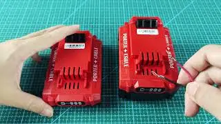Porter-Cable Battery Not Charging - Flashing Red Light