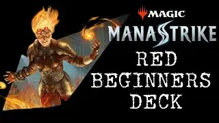 MTG Manastrike - RED Beginners Deck (Rank 3)