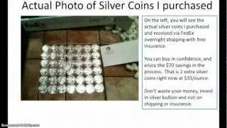 Buy Silver Coins & Bullion Free Shipping + Insurance