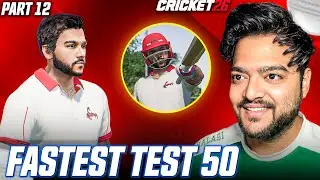 Fastest Test 50 + Deadly Bowling Spell 🔥 | Cricket 26 Career Mode Part 12